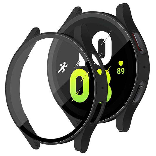 Etui Techsuit Defense360 Pro do Samsung Galaxy Watch5 / Watch4 44mm Series, czarne