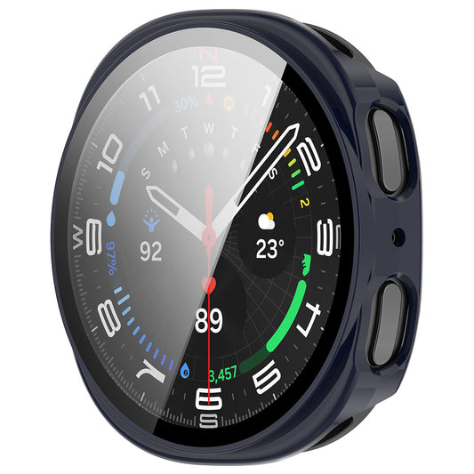 Etui Techsuit Defense360 Pro do Samsung Galaxy Watch8 40mm, Granatowe