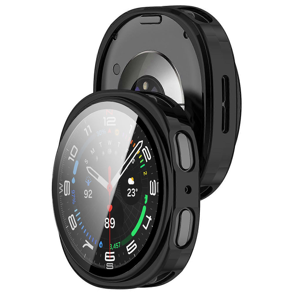 Etui Techsuit Defense360 Pro do Samsung Galaxy Watch8 40mm, czarna matowa