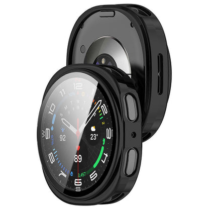 Etui Techsuit Defense360 Pro do Samsung Galaxy Watch8 40mm, czarna matowa