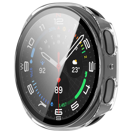 Etui Techsuit Defense360 Pro do Samsung Galaxy Watch8 40mm, Przezroczyste