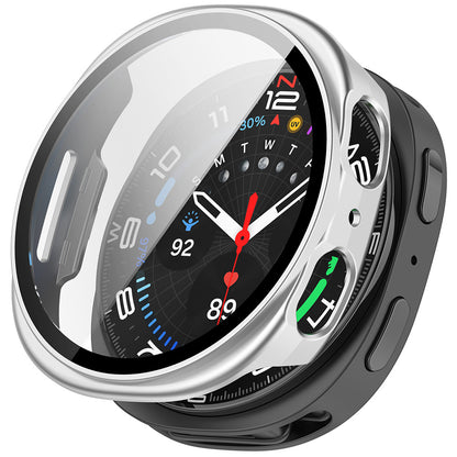 Etui Techsuit Defense360 Pro do Samsung Galaxy Watch9 / Watch8 44mm, Srebrne