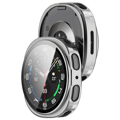 Etui Techsuit Defense360 Pro do Samsung Galaxy Watch9 / Watch8 44mm, Srebrne