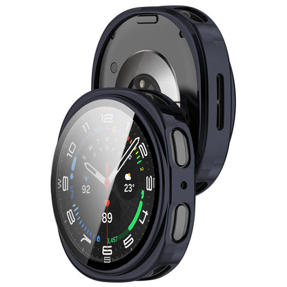 Etui Techsuit Defense360 Pro do Samsung Galaxy Watch8 44mm, Granatowe