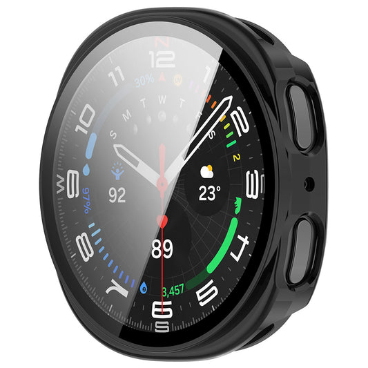 Etui Techsuit Defense360 Pro do Samsung Galaxy Watch8 44mm, czarne