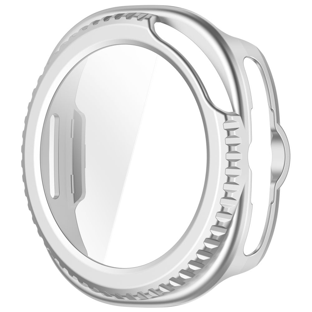 Etui Techsuit Defense360 Pro do Samsung Galaxy Watch8 Classic, Srebrne
