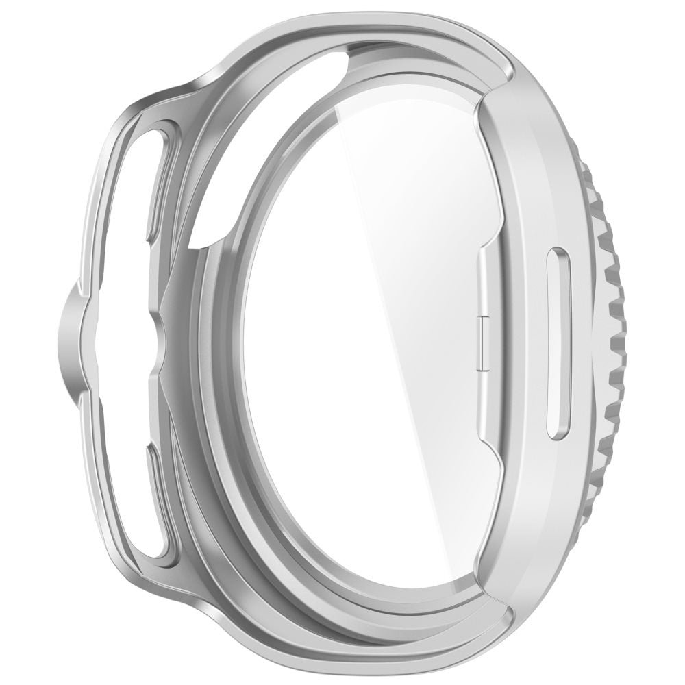 Etui Techsuit Defense360 Pro do Samsung Galaxy Watch8 Classic, Srebrne