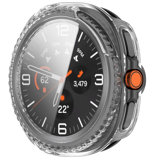 Etui Techsuit Defense360 Pro do Samsung Galaxy Watch8 Classic, Przezroczyste