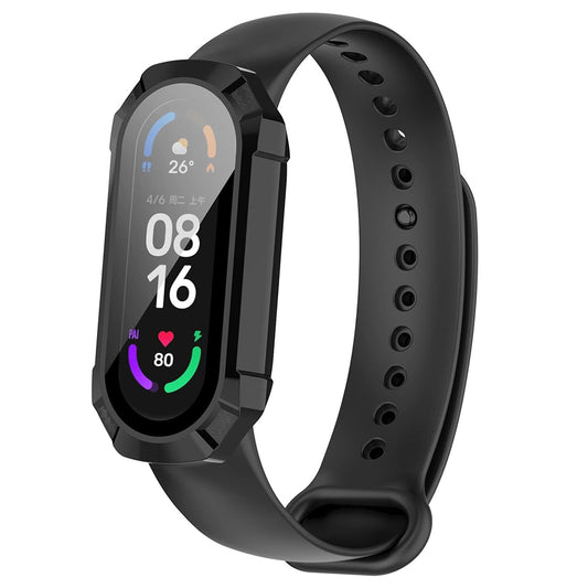 Etui Techsuit Defense360 Pro dla Xiaomi Smart Band 6 / Band 5 / Band 4, czarne