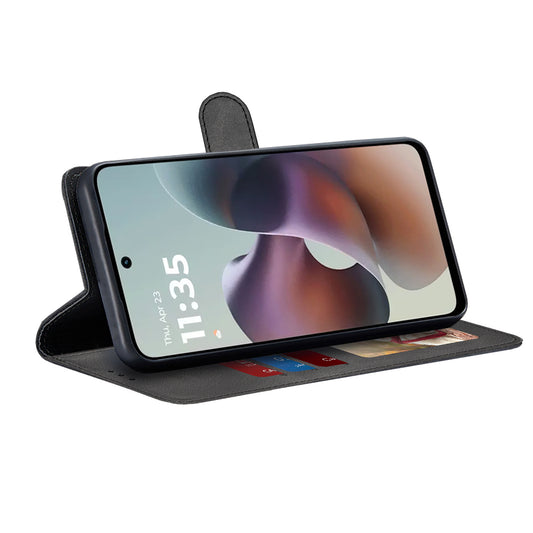 Etui na Motorola Moto G56, Techsuit, Diary Book, czarne