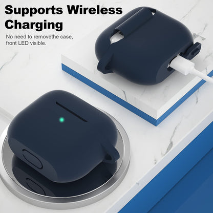 Etui Techsuit Silicone do Apple AirPods 3, Granatowe
