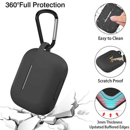 Etui Techsuit Silicone do Apple AirPods 3, czarne