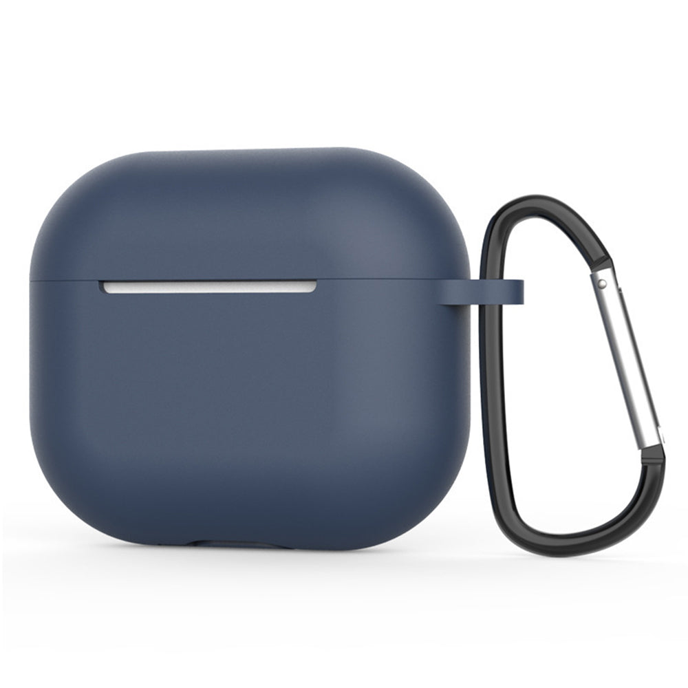 Etui Techsuit Silicone na Apple AirPods 4, Granatowe
