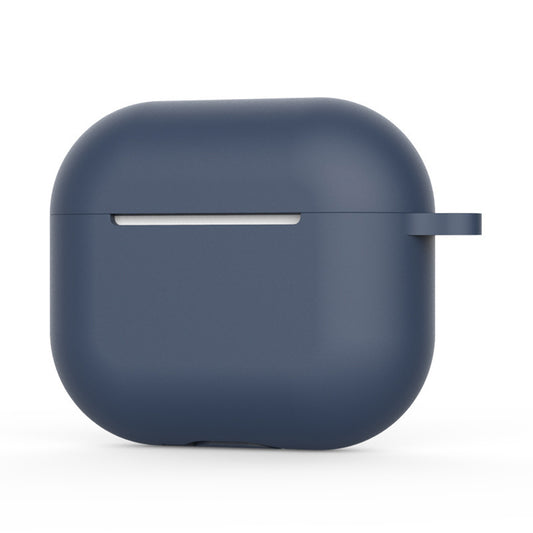 Etui Techsuit Silicone na Apple AirPods 4, Granatowe