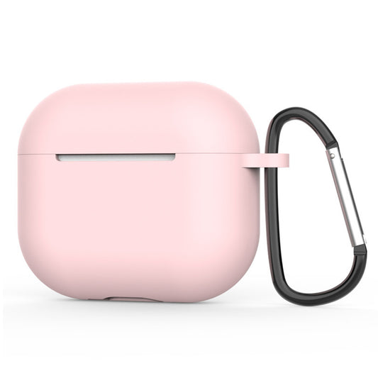 Etui Techsuit Silicone na Apple AirPods 4, Jasnoróżowe