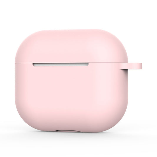Etui Techsuit Silicone na Apple AirPods 4, Jasnoróżowe