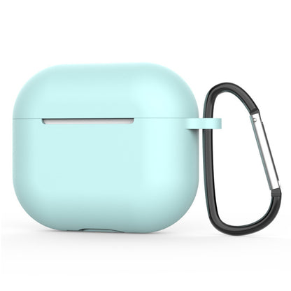 Etui Techsuit Silicone dla Apple AirPods 4, Jasnoturkusowy