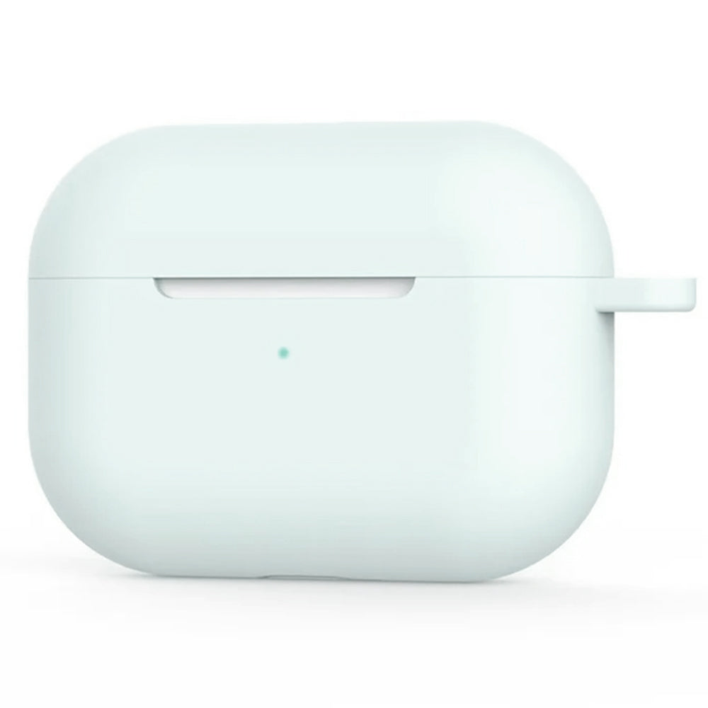 Etui Techsuit Silicone dla Apple AirPods 4, Jasnoturkusowy