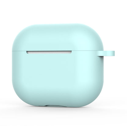 Etui Techsuit Silicone dla Apple AirPods 4, Jasnoturkusowy