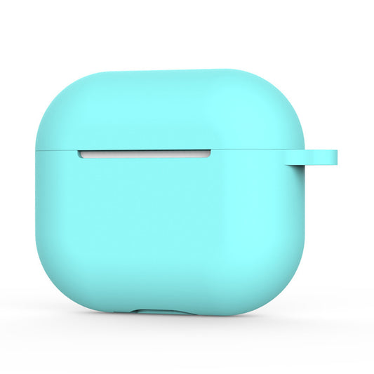 Etui Techsuit Silicone do Apple AirPods 4, Ciemnoturkusowe