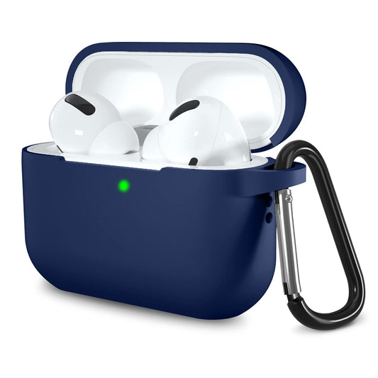 Etui Techsuit Silicone dla Apple AirPods Pro Series, Granatowy