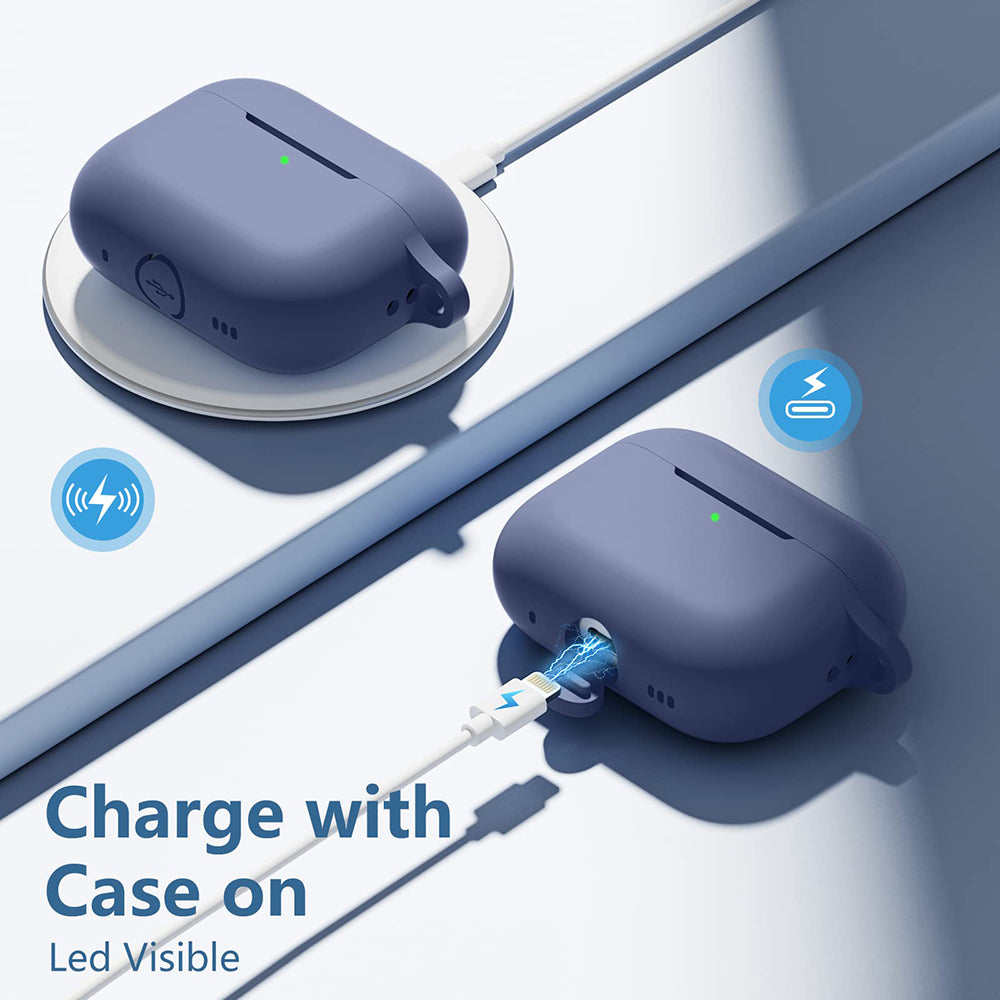 Etui Techsuit Silicone dla Apple AirPods Pro Series, Ciemnozielony