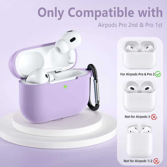 Etui Techsuit Silicone dla Apple AirPods Pro Series, Niebieskie