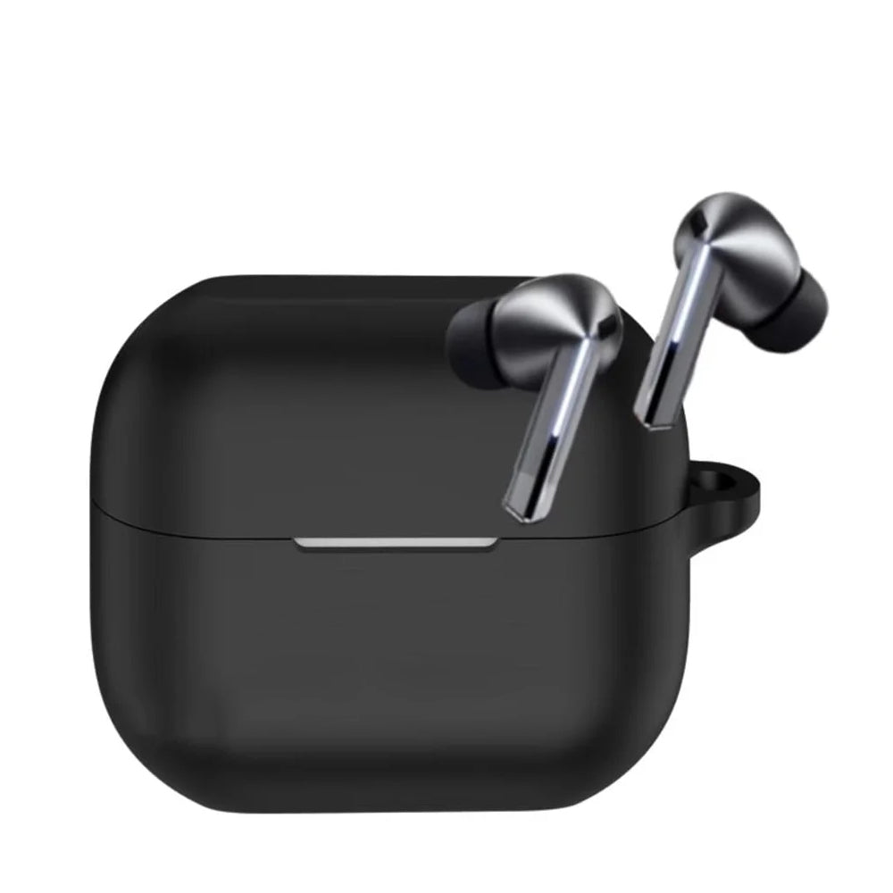 Etui Techsuit Silicone do Samsung Galaxy Buds3 FE / Buds3 Pro / Buds3, czarne