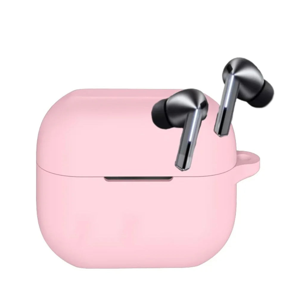 Etui Techsuit Silicone do Samsung Galaxy Buds3 FE / Buds3 Pro / Buds3, różowe