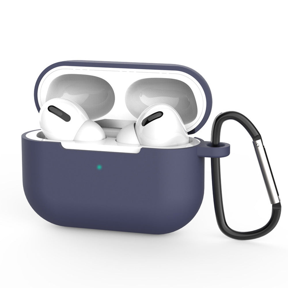 Etui Techsuit Silicone dla Apple AirPods Pro 3, Granatowe