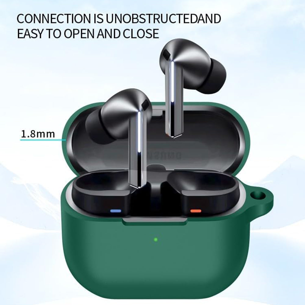 Etui Techsuit Silicone dla Apple AirPods Pro 3, Zielone