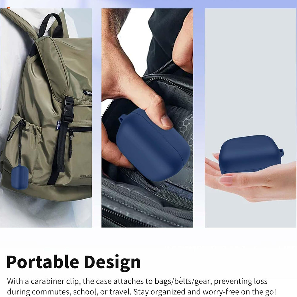 Etui Techsuit Silicone dla Samsung Galaxy Buds4 / Buds4 Pro, Różowy