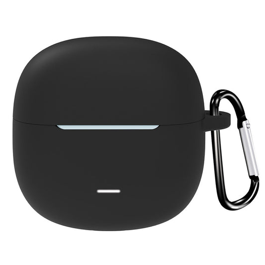 Etui Techsuit Silicone dla Xiaomi Redmi Buds 6 Lite, Czarne