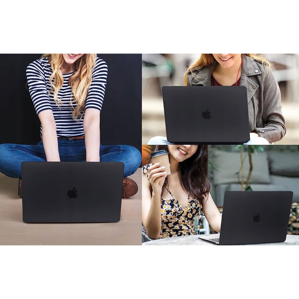 Etui Techsuit UltraShell na Apple MacBook Air M3 15 cali (2024) / Air M2 15 cali (2023), czarne
