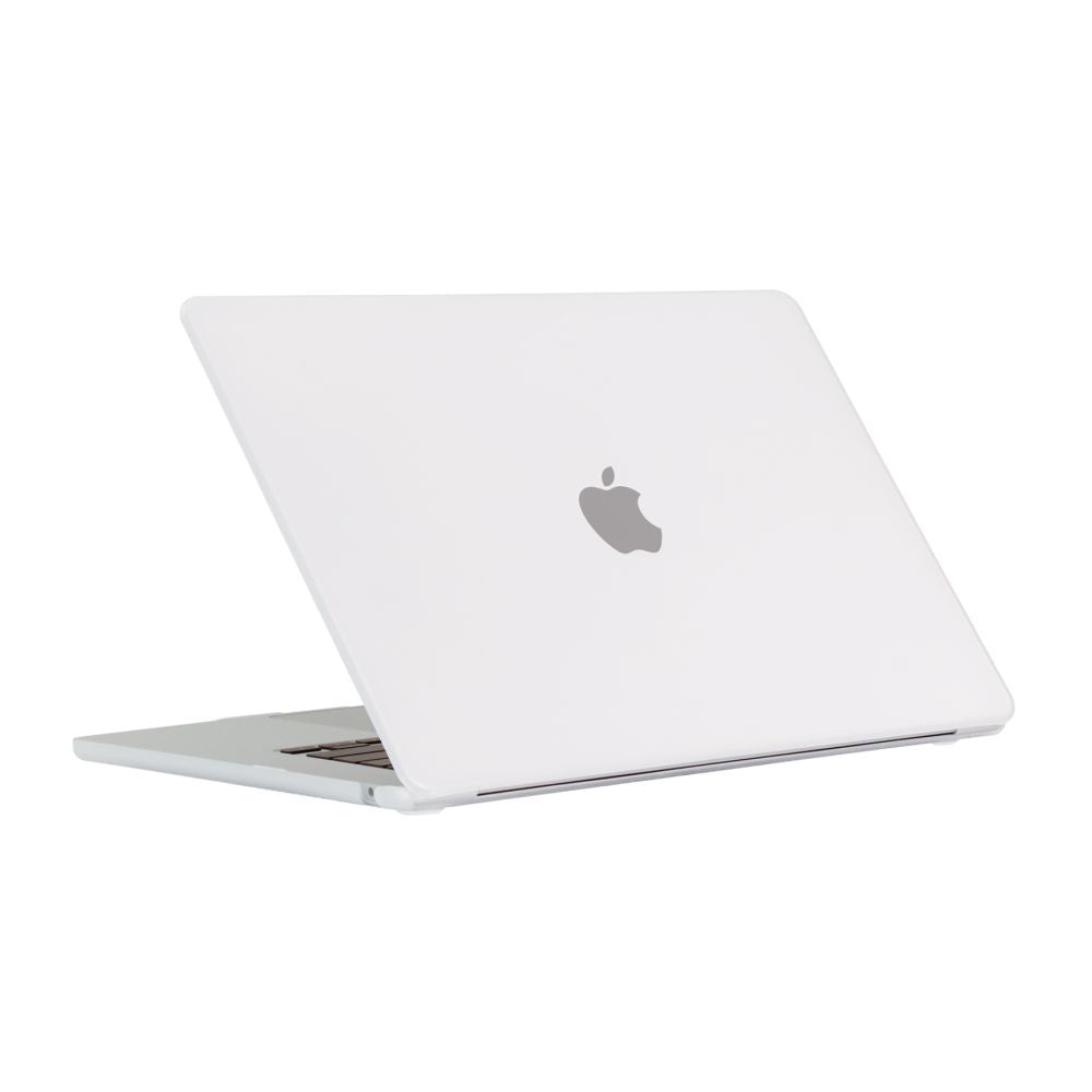 Techsuit UltraShell Case for Apple MacBook Air M3 15inch (2024) / Air M2 15inch (2023), Matte Transparent