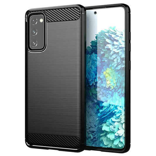 Etui na Samsung Galaxy S20 FE 2022 G781 / S20 FE 5G G781 / S20 FE G780, Forcell, Carbon, Czarny