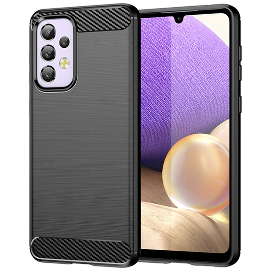 Etui na Samsung Galaxy A13 A135, Carbon, Czarny