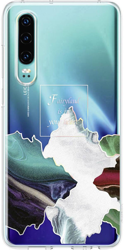 Etui do Huawei P30, Glacial Fairyland, przezroczyste 51993010