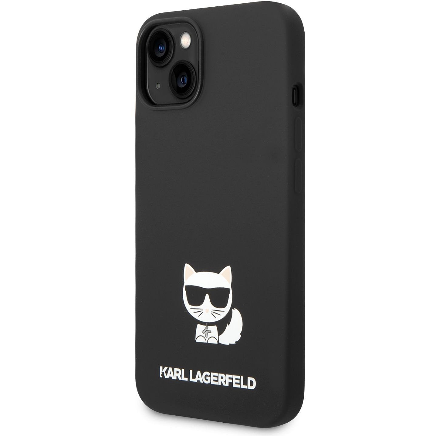 Etui na Apple iPhone 14 Plus, Karl Lagerfeld, Silicone Body Choupette, Czarny