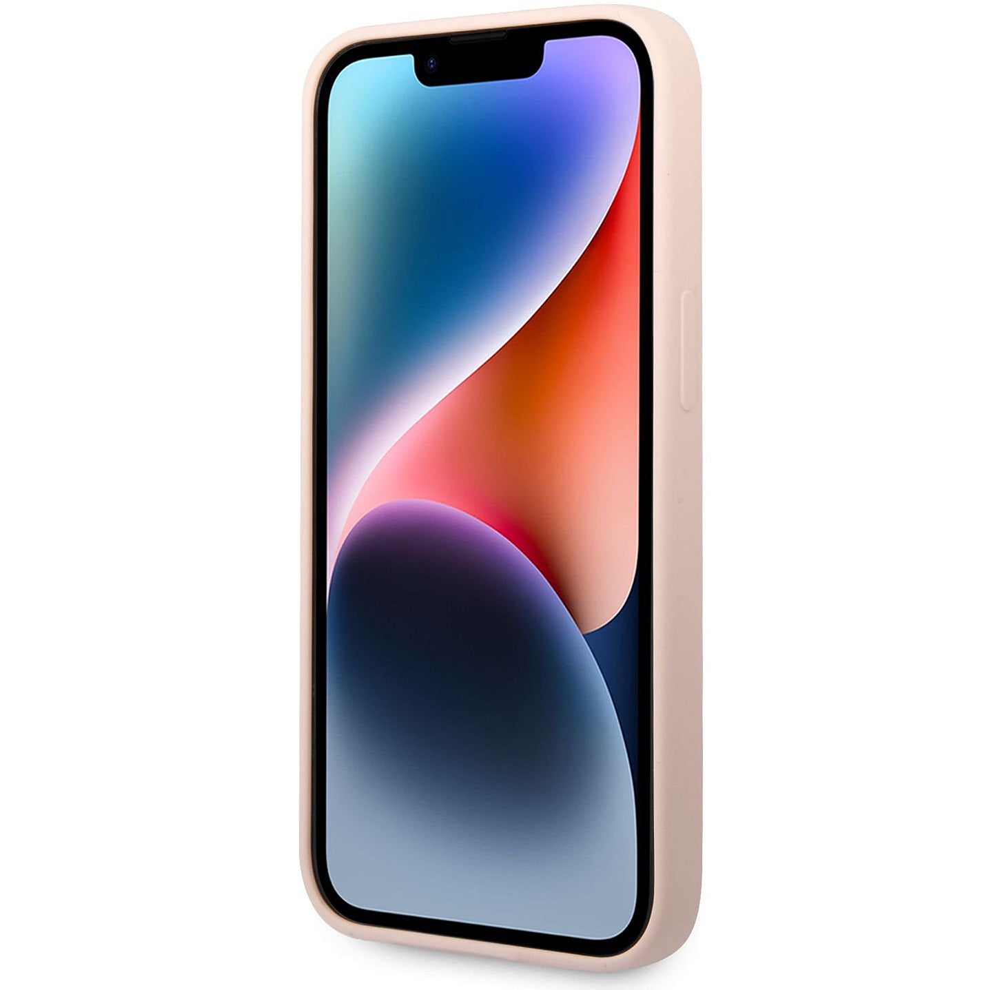 Etui na Apple iPhone 14 Plus, Karl Lagerfeld, Silicone Body Choupette, Różowy