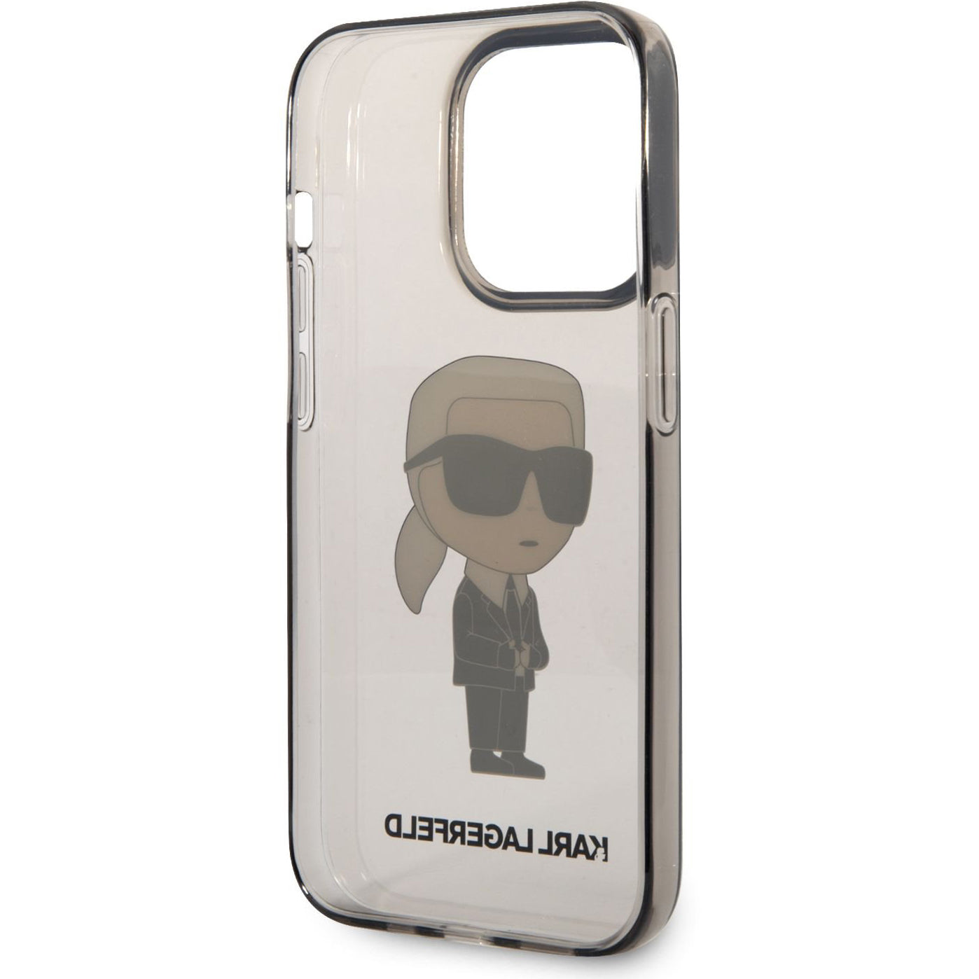 Etui na Apple iPhone 14 Pro Max, Karl Lagerfeld, IML Ikonik NFT, Czarne