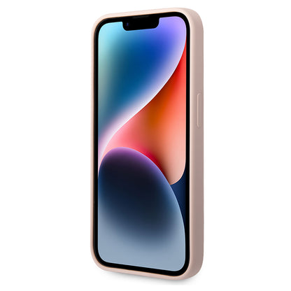 Etui MagSafe dla Apple iPhone 14 Pro, Karl Lagerfeld, Silicone Karl Head, Różowy