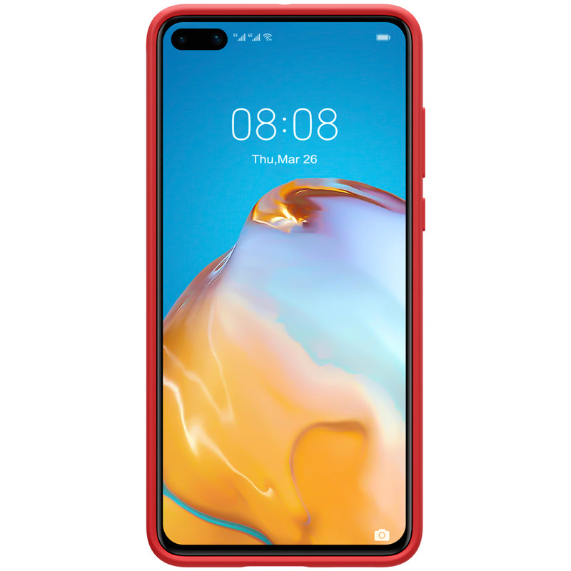 Etui do Huawei P40, Nillkin, Flex Pure Liquid Silicone, różowy