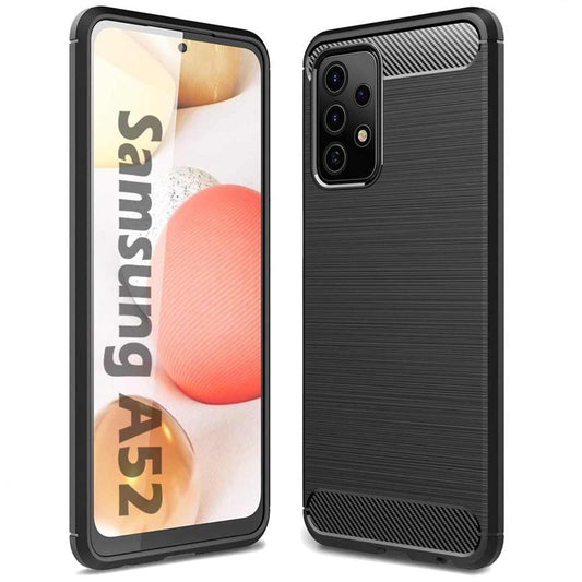 Etui na Samsung Galaxy A52s 5G A528 / A52 5G A526 / A52 A525, OEM, Carbon, Czarny