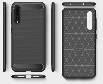 Etui do Huawei P20 Pro, OEM, Carbon, Czarny