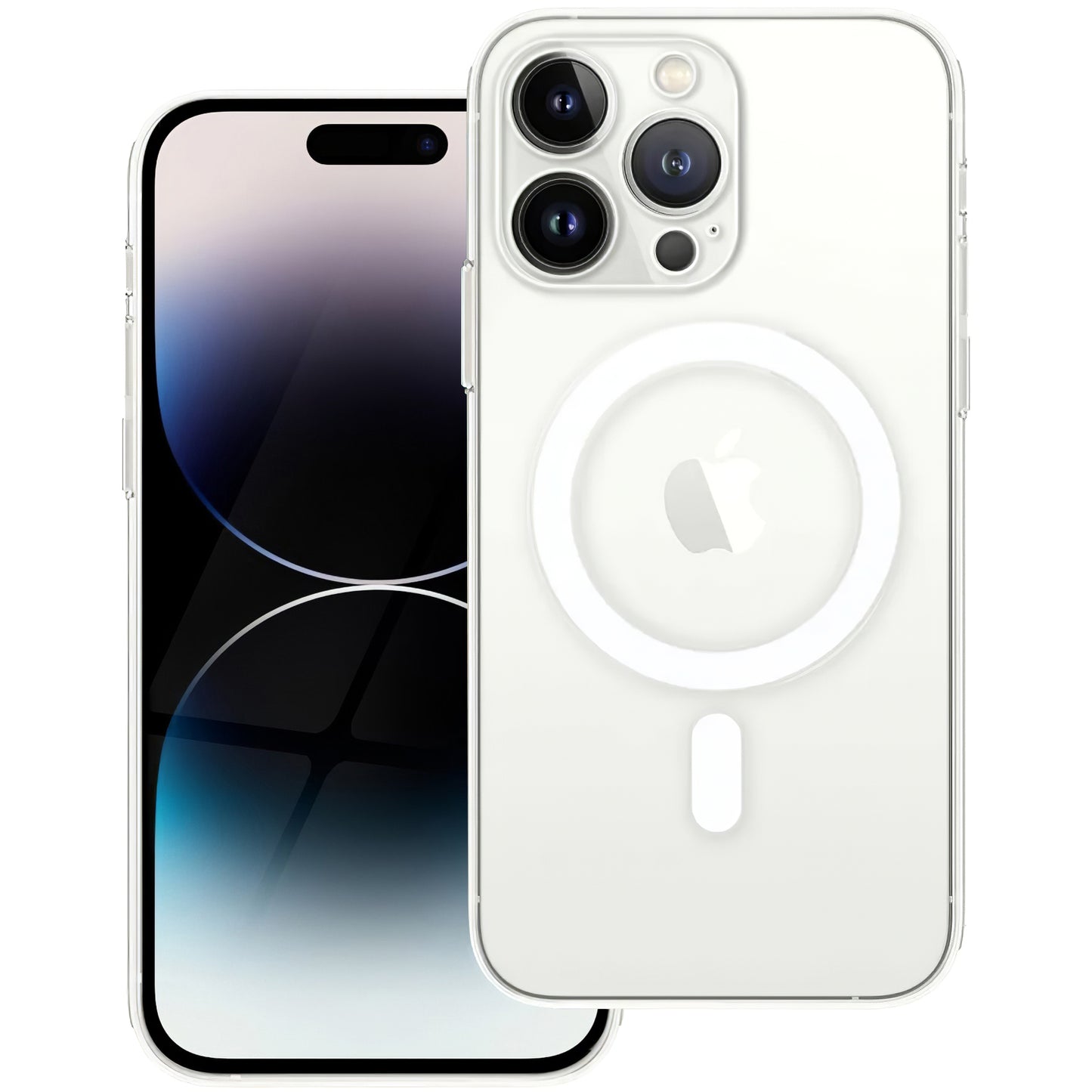 Etui MagSafe dla Apple iPhone 14 Pro Max, OEM, Przezroczyste, Transparentne
