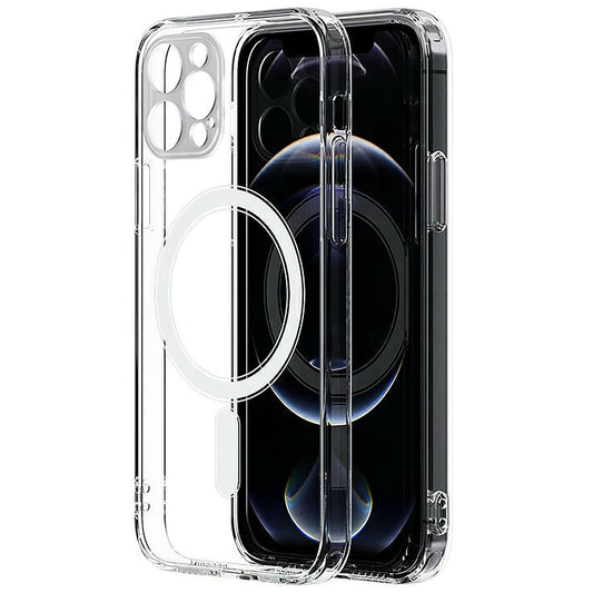 Etui MagSafe do Apple iPhone 13 Pro, OEM, magnetyczne, antywstrząsowe, przezroczyste