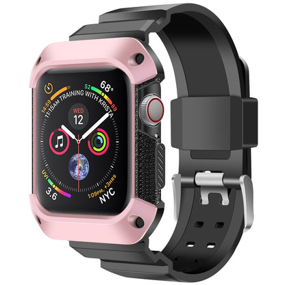 Wytrzymałe etui OEM dla Apple Watch z serii 44 mm, różowe