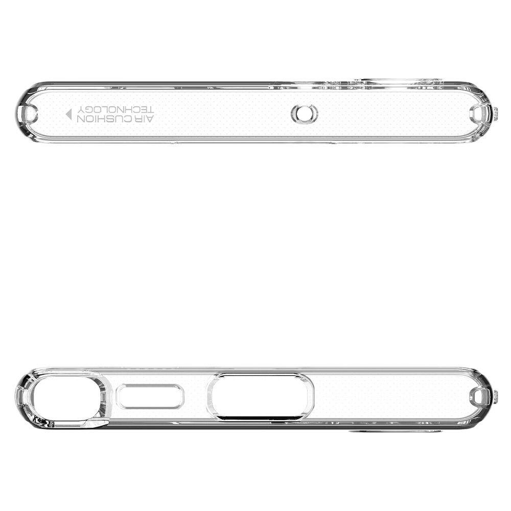 Etui do Samsung Galaxy S22 Ultra 5G S908, Spigen, ciekłokrystaliczne, przezroczyste ACS03912