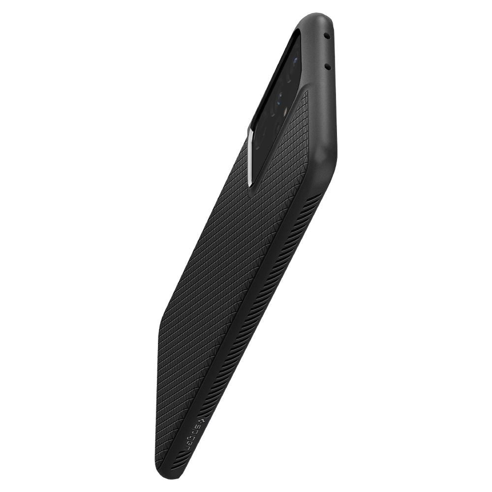 Etui do Samsung Galaxy S21 Ultra 5G G998, Spigen, Liquid Air, Czarny SPN1456BLK SPN1456BLK